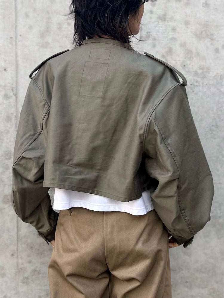 HYKE / TYPE M-51 FIELD CROPPED JACKET / OLIVE DRAB / 17510