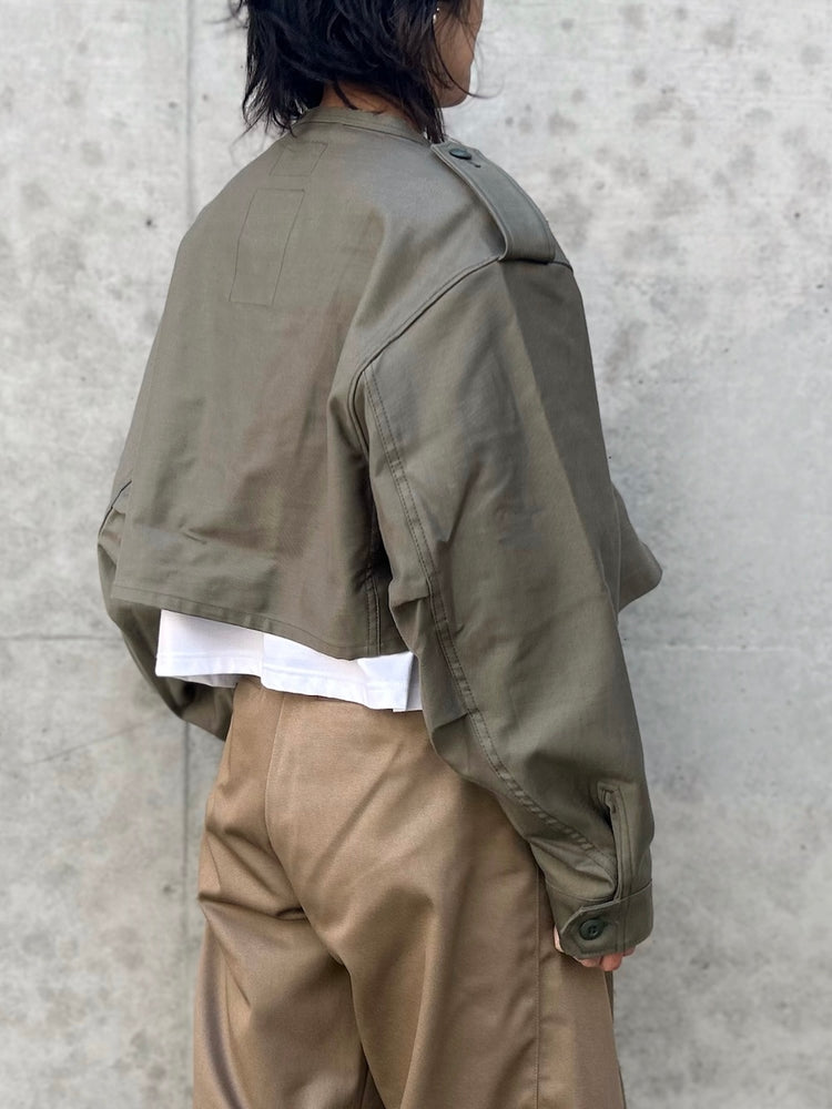 HYKE / TYPE M-51 FIELD CROPPED JACKET / OLIVE DRAB / 17510