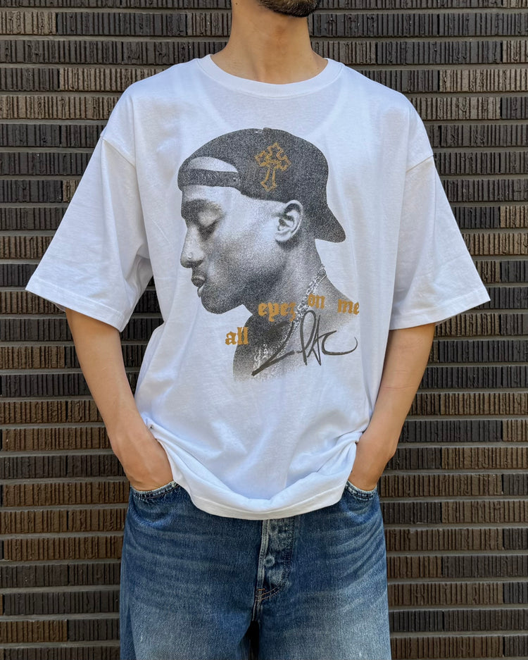 U/MUSIC / All Eyes On Me Side Face Photo SS TEE / UIZZ-24036