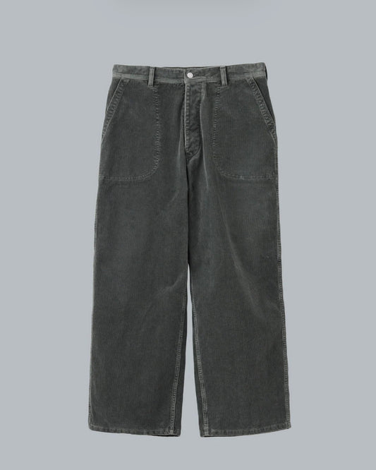 New Manual / USN CORDUROY TROUSERS / GREEN / 2026AW-PT1-YT