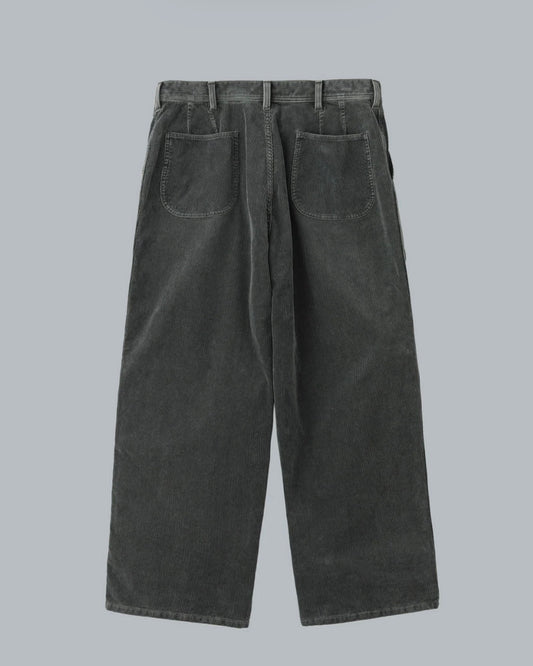 New Manual / USN CORDUROY TROUSERS / GREEN / 2026AW-PT1-YT