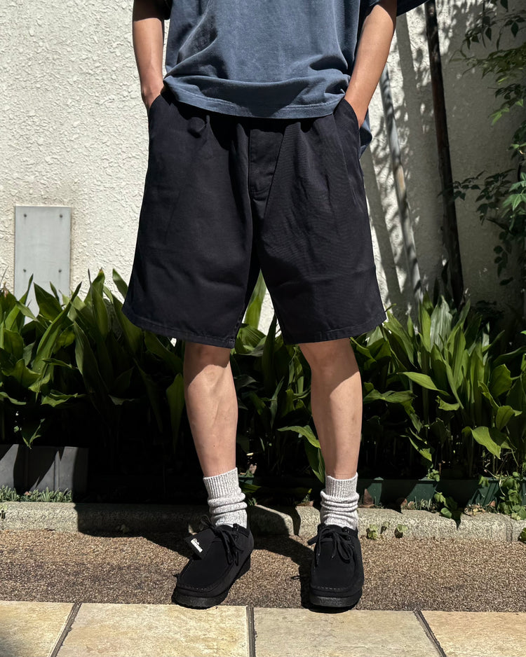 DESCENDANT / JERRY ORGANIC COTTON TWILL SHORTS / NAVY / 261CPDS-PTM06