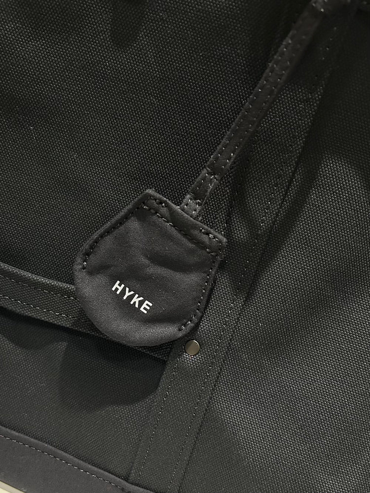 HYKE / TOTE BAG(LARGE) / BLACK / 19364 /
