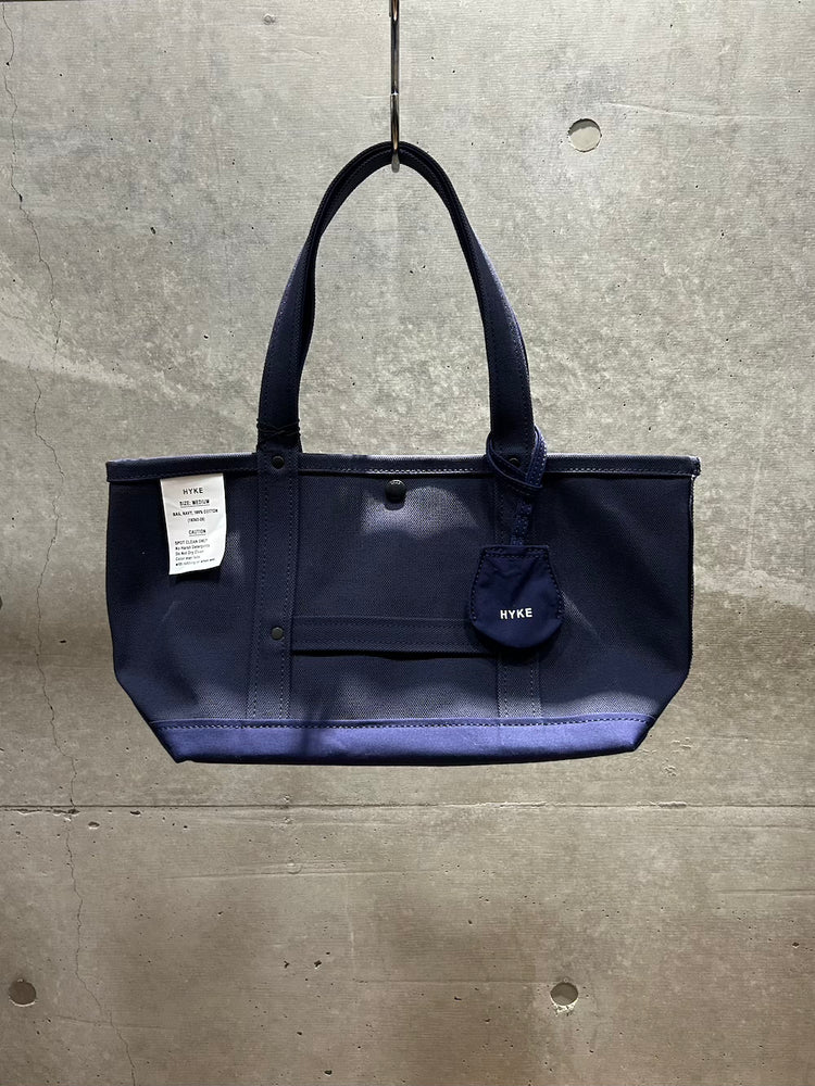 HYKE / TOTE BAG(MEDIUM) / NAVY / 19363 /