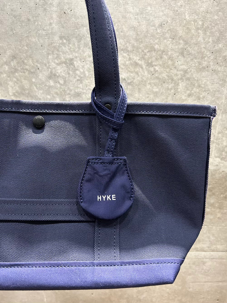 HYKE / TOTE BAG(MEDIUM) / NAVY / 19363 /