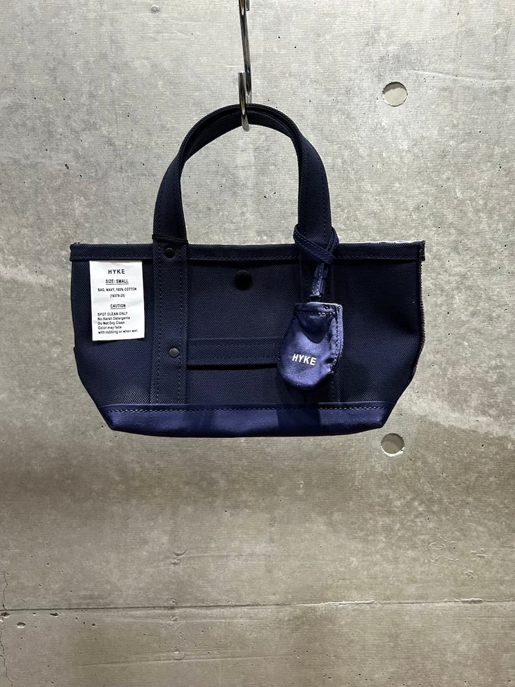 HYKE / TOTE BAG(SMALL) / NAVY / 19379 /