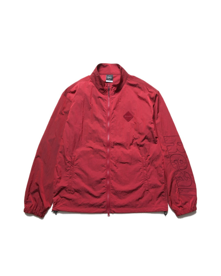 F.C.Real Bristol / BIG LOGO NYLON STAND COLLAR BLOUSON / RED / FCRB-260049