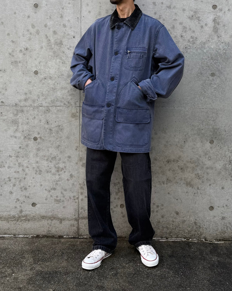 DAIRIKU / 5PKT Chino Hunting Jacket / Blue / 26SS CP1