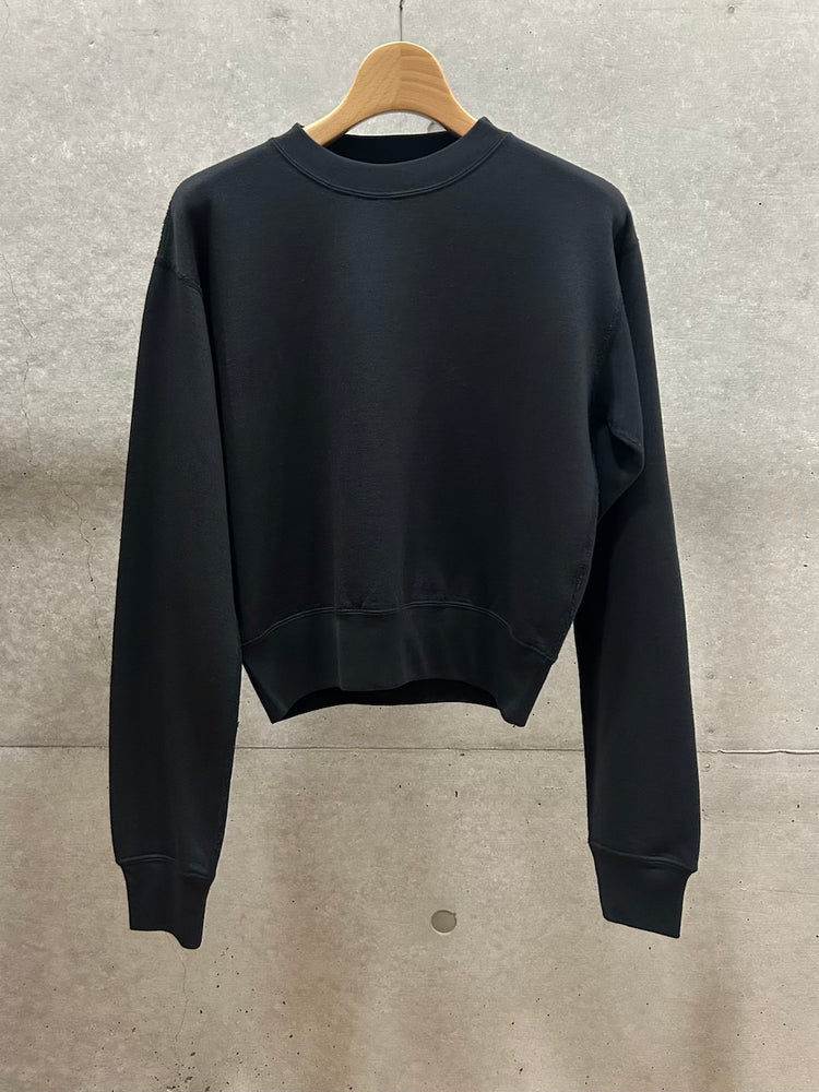 AURALEE / HIGH-TWIST COMPACT SWEAT P/O / INK BLACK / A26P04WU /