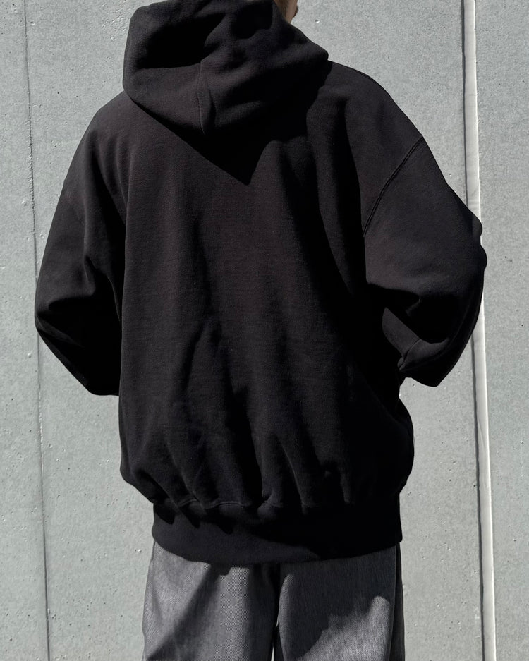 DESCENDANT / OTL ZIP HOODY / BLACK / 252ATDS-CSM03
