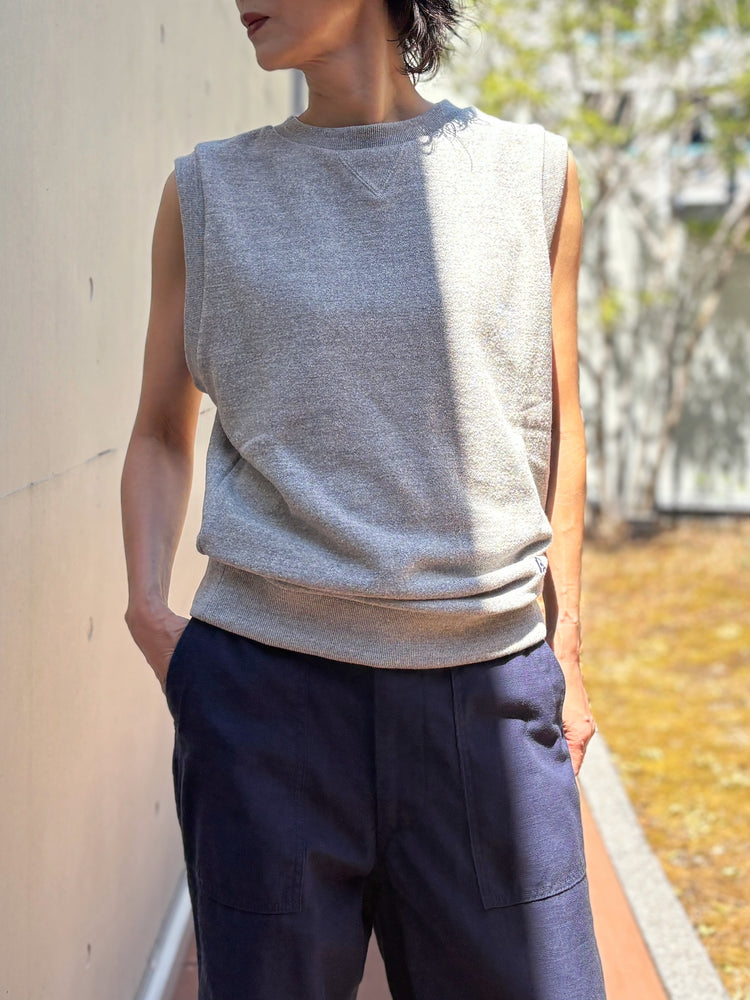 MADISONBLUE / SWEAT VEST / GRAY / MB264-7006