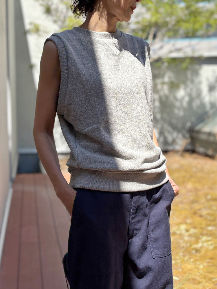 MADISONBLUE / SWEAT VEST / GRAY / MB264-7006