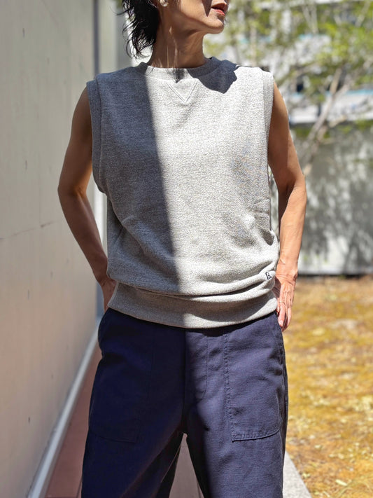 MADISONBLUE / SWEAT VEST / GRAY / MB264-7006