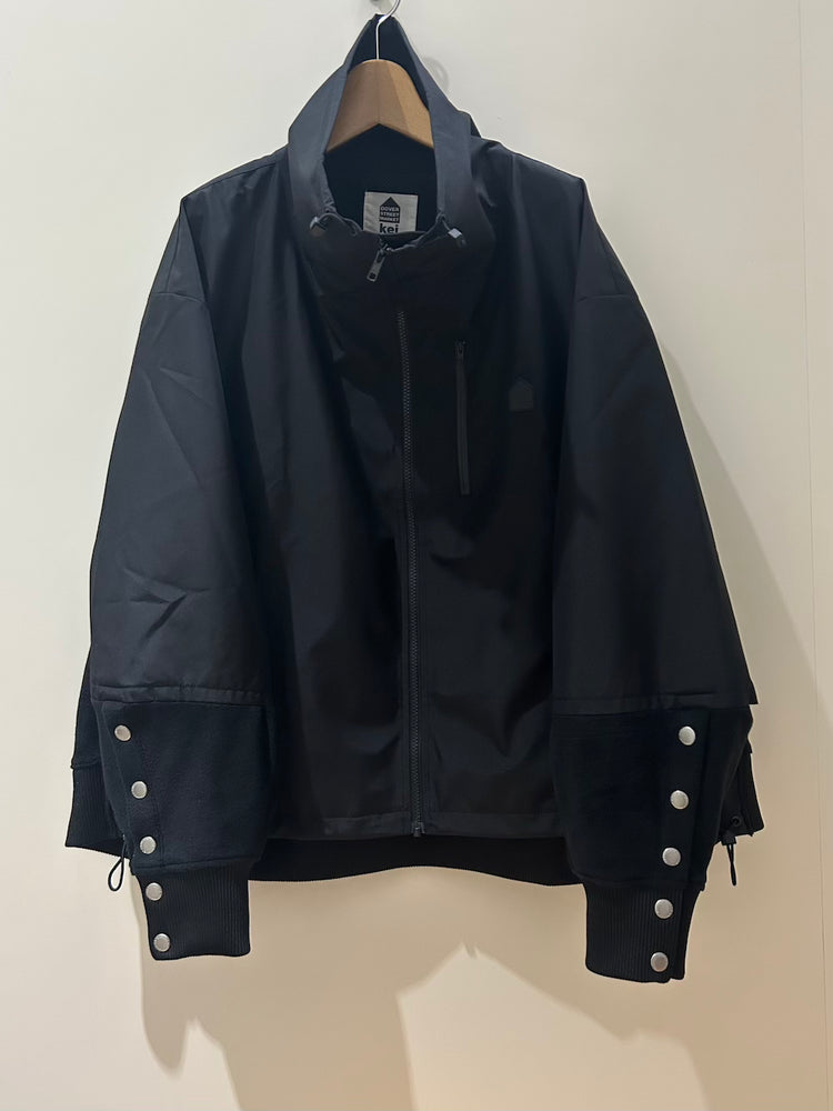 DSM kei ninomiya / POLAR×TECHNICAL NYLON JACKET / Black / DSM002J005 /