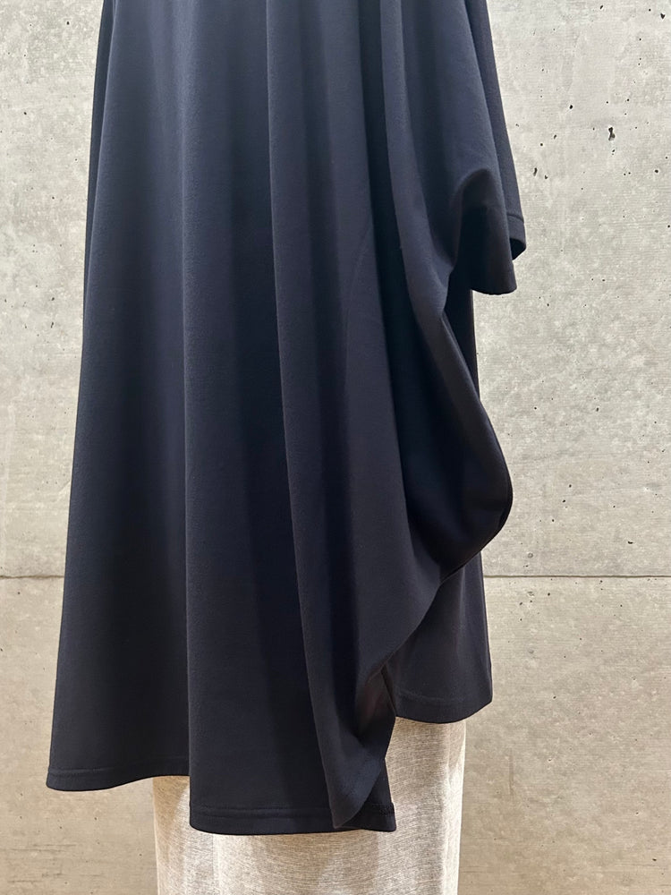 ENFÖLD / HALF-SLEEVES HEXAGON T-SHIRT / DARK NAVY / 300IA280-1121