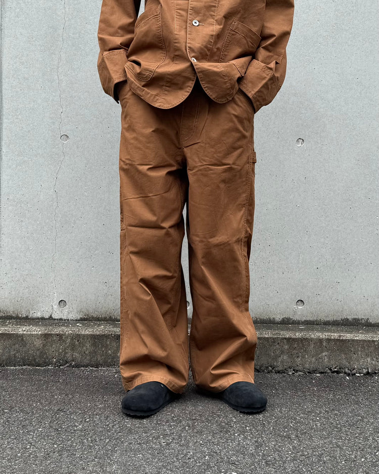 Fresh Service / COTTON CANVAS PAINTER PANTS / CAMEL / FSC263-40033