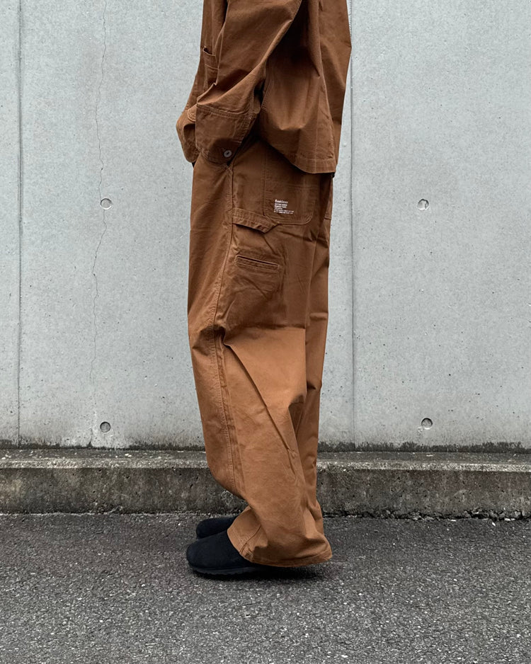 Fresh Service / COTTON CANVAS PAINTER PANTS / CAMEL / FSC263-40033