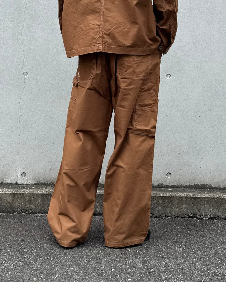 Fresh Service / COTTON CANVAS PAINTER PANTS / CAMEL / FSC263-40033