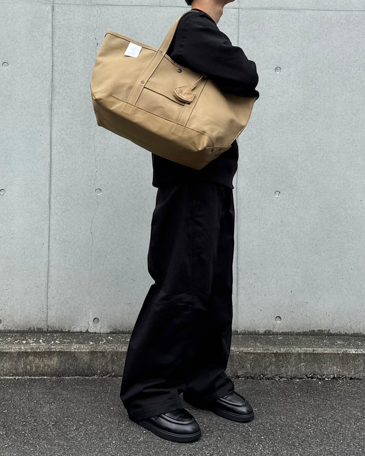 HYKE / TOTE BAG ( LARGE ) / KHAKI / 19364