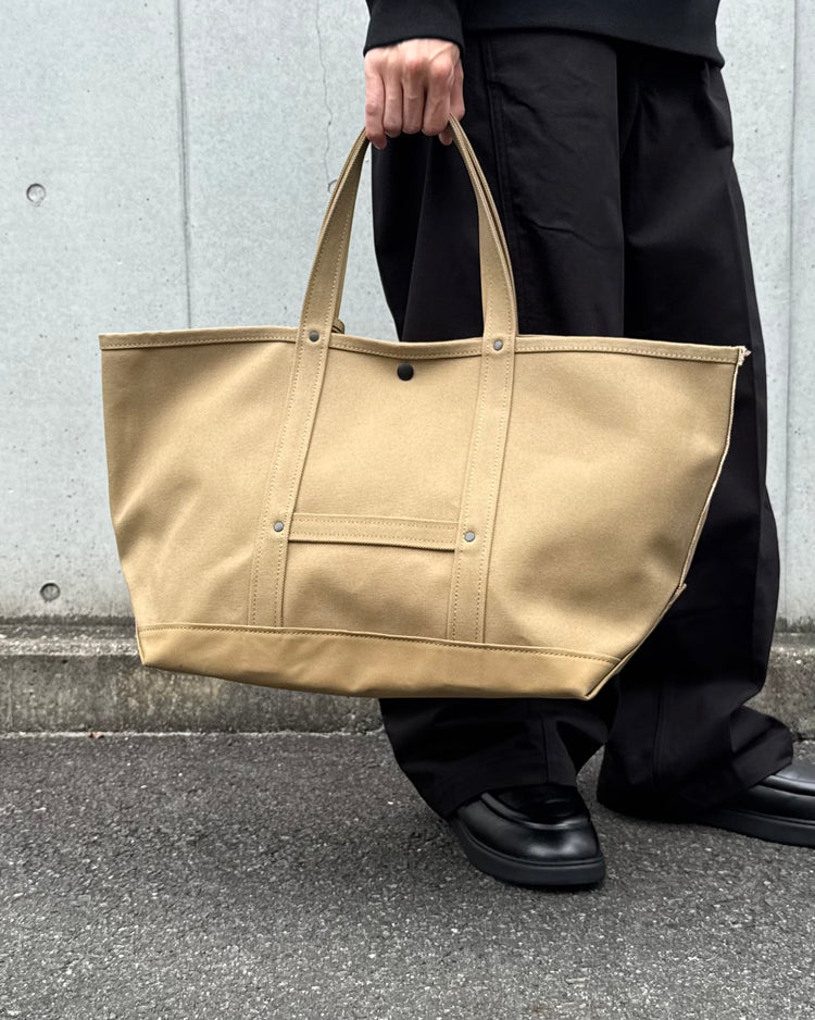 HYKE / TOTE BAG ( LARGE ) / KHAKI / 19364