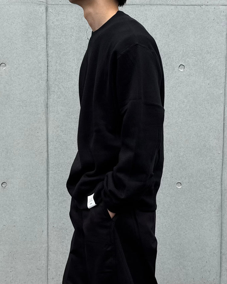 HYKE / SWEAT SHIRT / BLACK / 12448