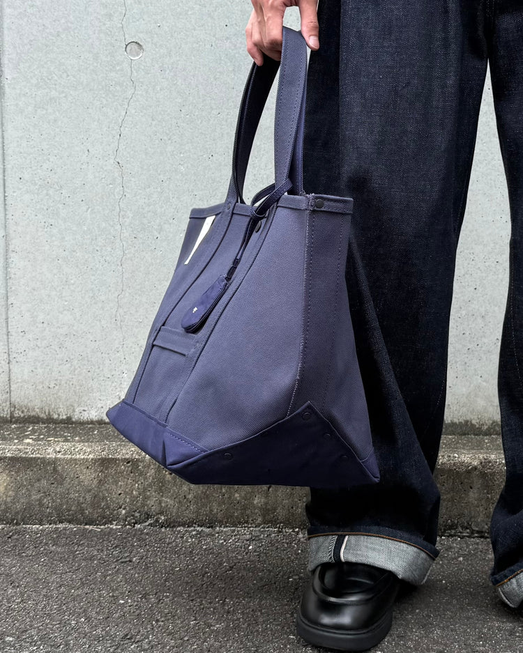 HYKE / TOTE BAG ( LARGE ) / NAVY / 19364