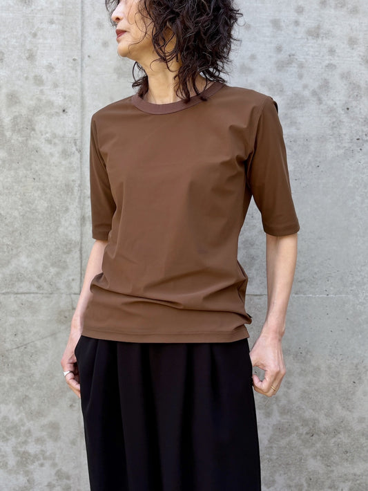 DAIWA PIER 39 / W’s TECH LIGHTWEIGHT HALF/S TEE / BROWN GRAY / BE-39026L