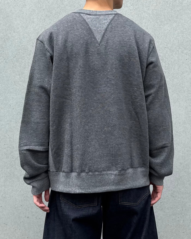 HYKE / SWEAT SHIRT / CHARCOAL / 12448