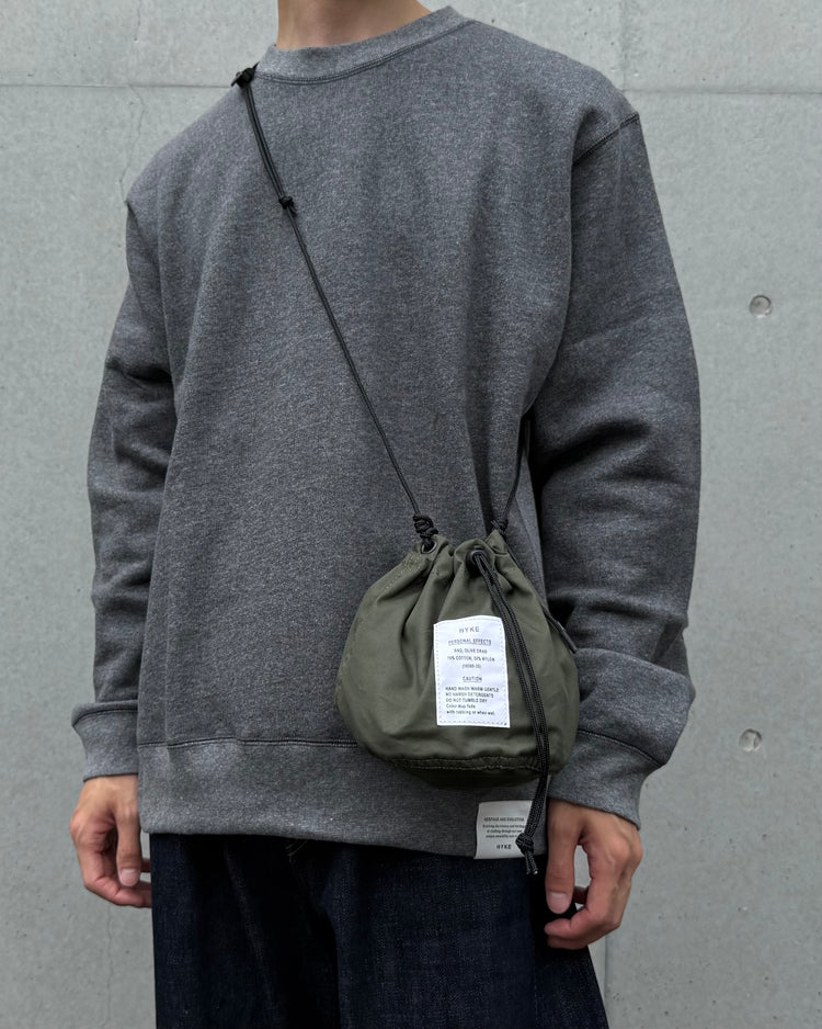 HYKE / SHOULDER POUCH / OLIVE DRAB / 19380