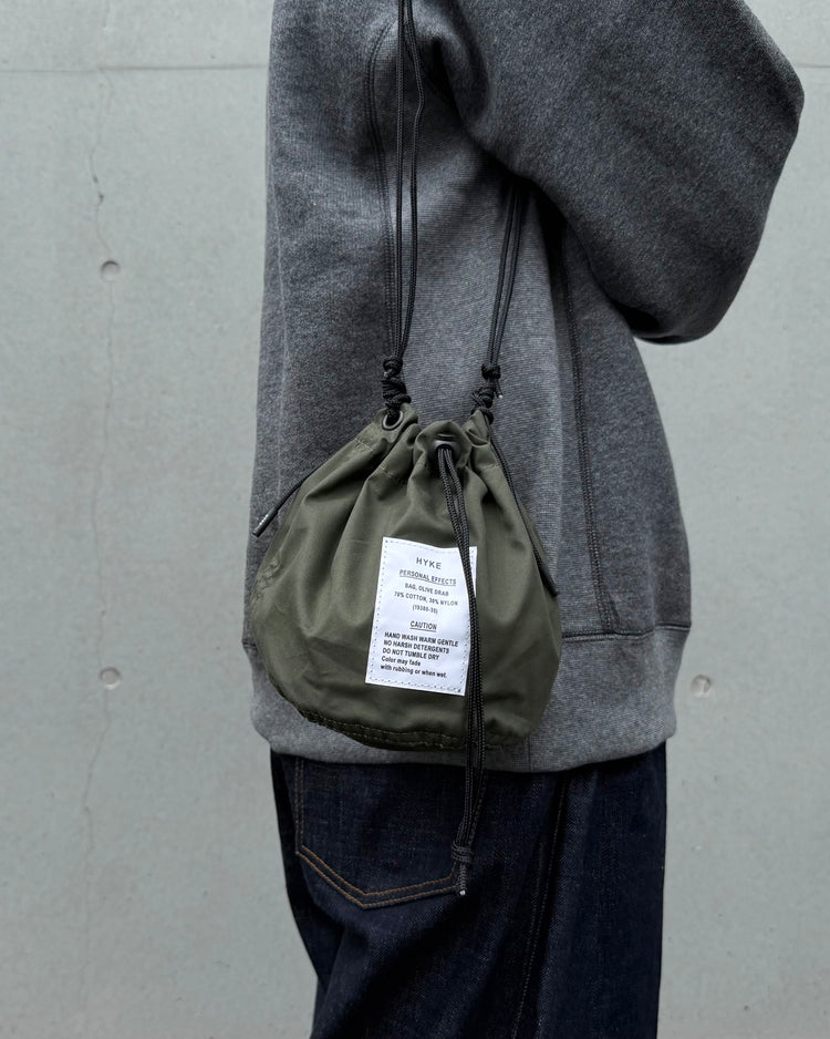 HYKE / SHOULDER POUCH / OLIVE DRAB / 19380
