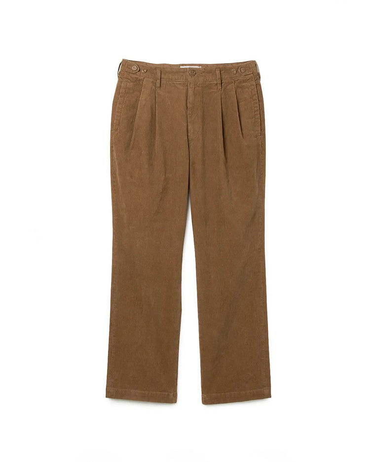 nonnative / OFFICER CHINO TROUSERS COTTON CORD SULFUR DYE / COYOTE / NN-P4712