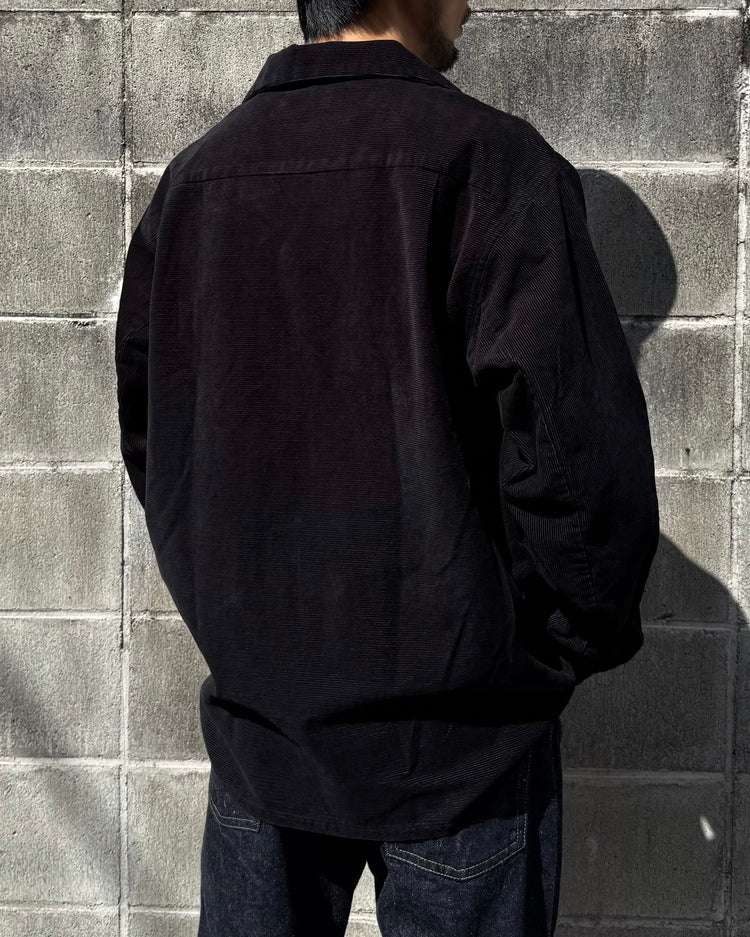 MASSES / WESTERN CORDUROY SHIRT / BLACK