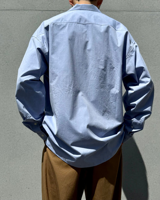 DESCENDANT / SUMMER OXFORD LS SHIRT / BLUE / 261CPDS-SHM02