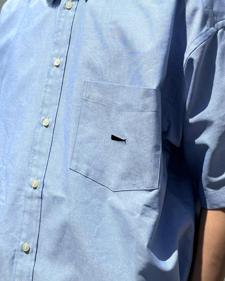 DESCENDANT / KENNEDY’S OXFORD SS SHIRT / BLUE / 261TQDS-SHM05