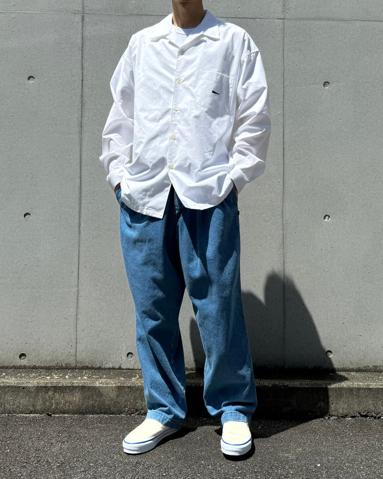 DESCENDANT / SUMMER OXFORD LS SHIRT / WHITE / 261CPDS-SHM02