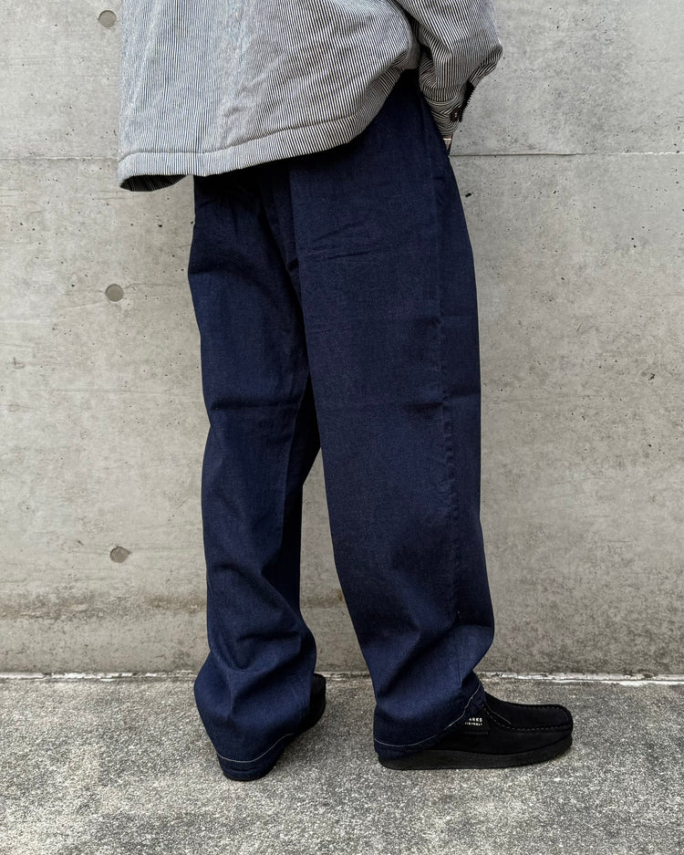 DESCENDANT / CINCH DENIM TROUSERS POST O'ALLS / INDIGO / 252PODS-PTM01