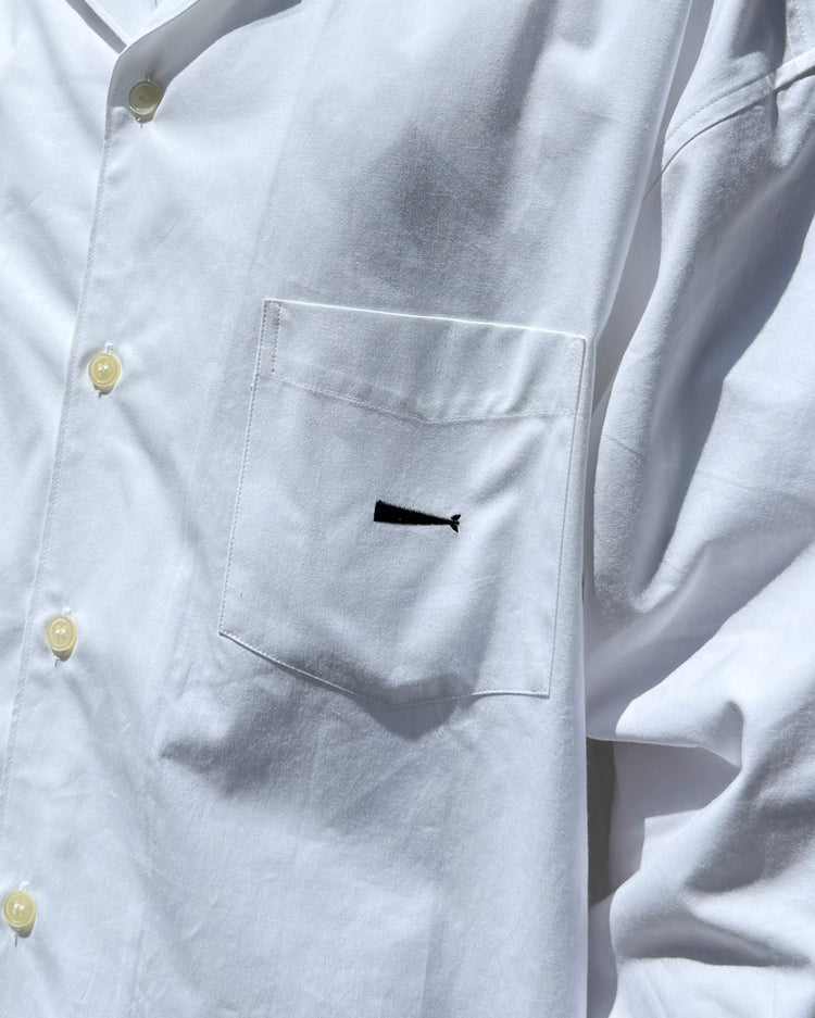 DESCENDANT / SUMMER OXFORD LS SHIRT / WHITE / 261CPDS-SHM02