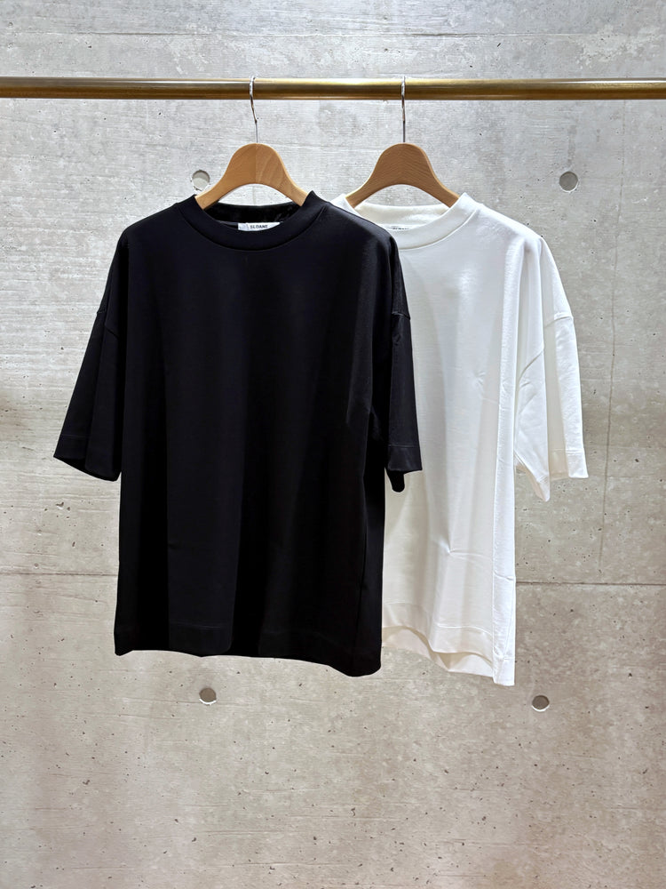 SLOANE / ヘビーコットン ドロップショルダーTシャツ / BLACK / SL9S-T912