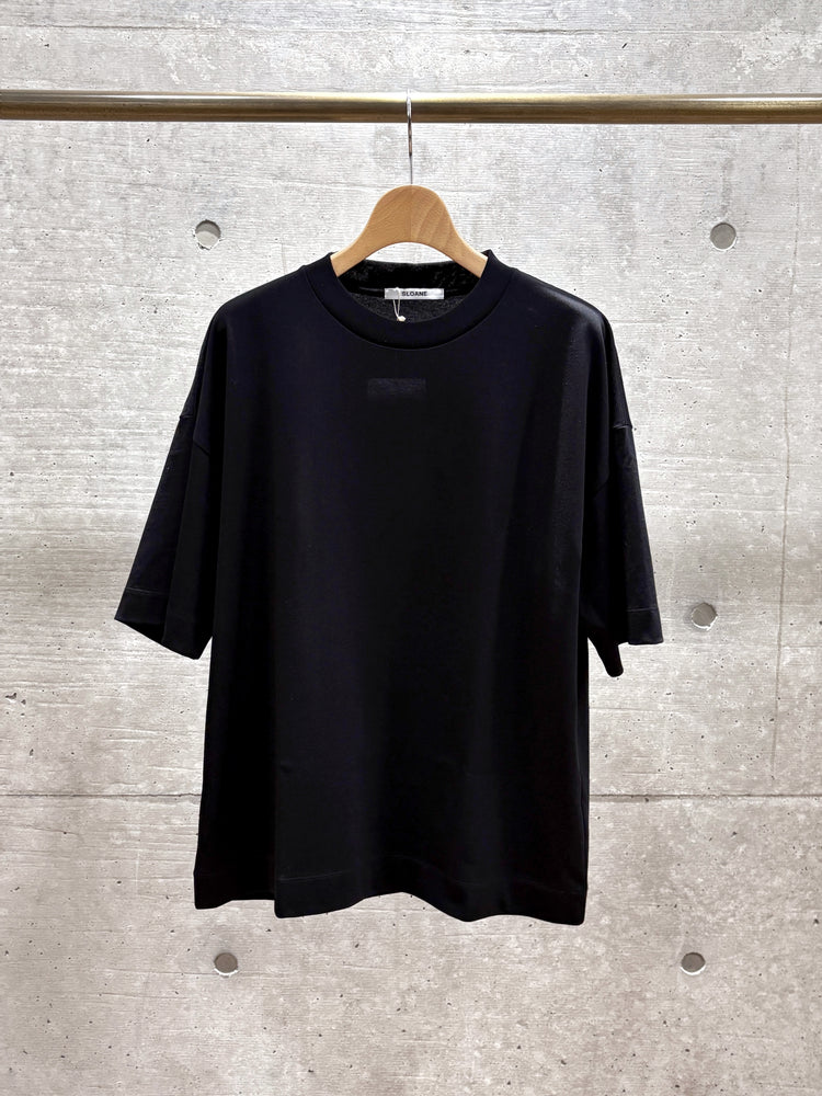 SLOANE / ヘビーコットン ドロップショルダーTシャツ / BLACK / SL9S-T912
