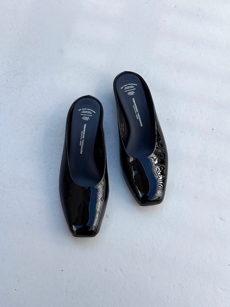 BEAUTIFUL SHOES / SQUARE MULE / BLACK / BSS2612014