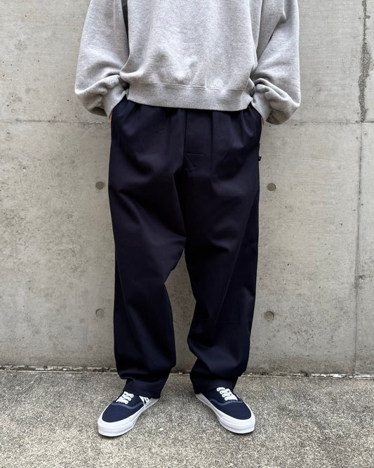 DESCENDANT / SHORE TWILL BEACH TROUSERS / NAVY / 252CPDS-PTM02