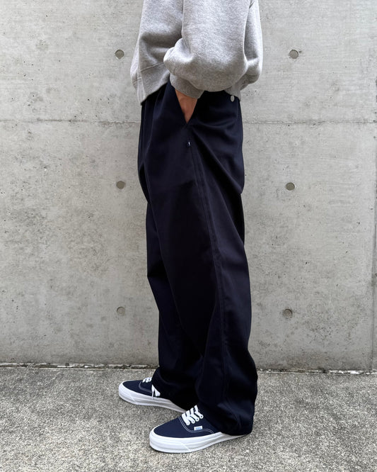 DESCENDANT / SHORE TWILL BEACH TROUSERS / NAVY / 252CPDS-PTM02