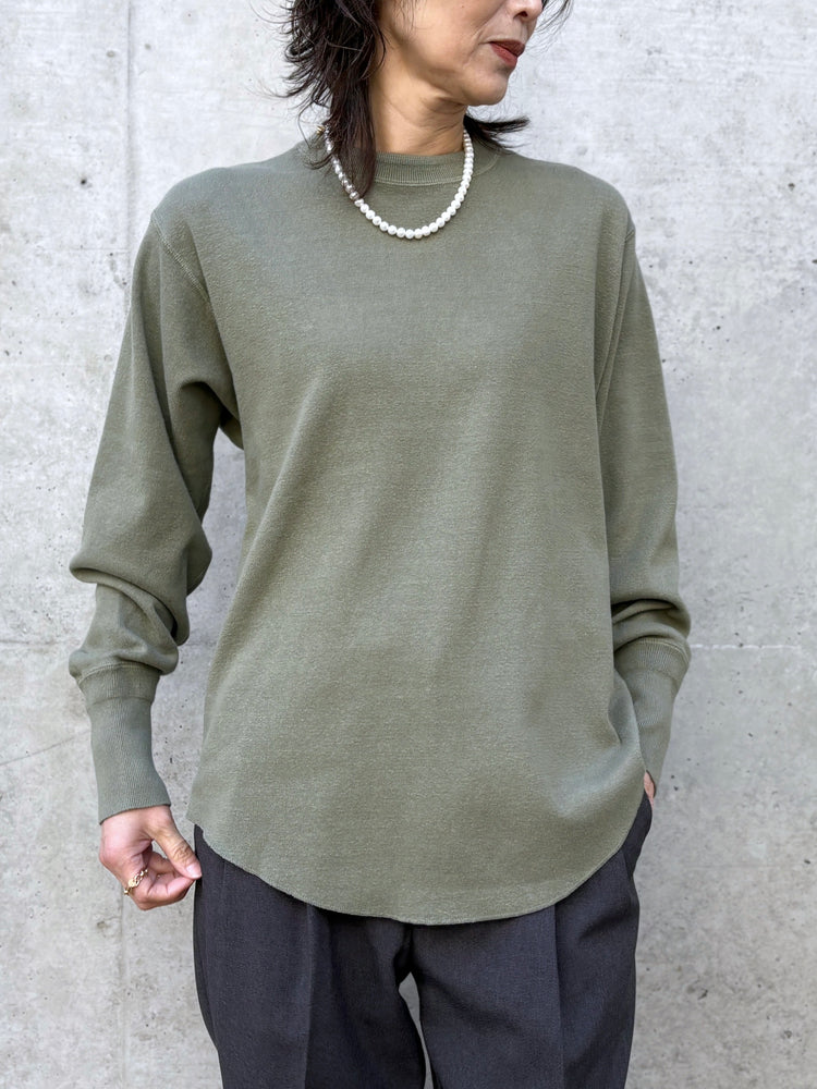 THE SHINZONE / MILITARY PULLOVER / KHAKI / 21SMSCU02