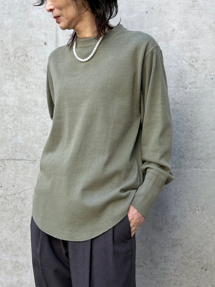THE SHINZONE / MILITARY PULLOVER / KHAKI / 21SMSCU02