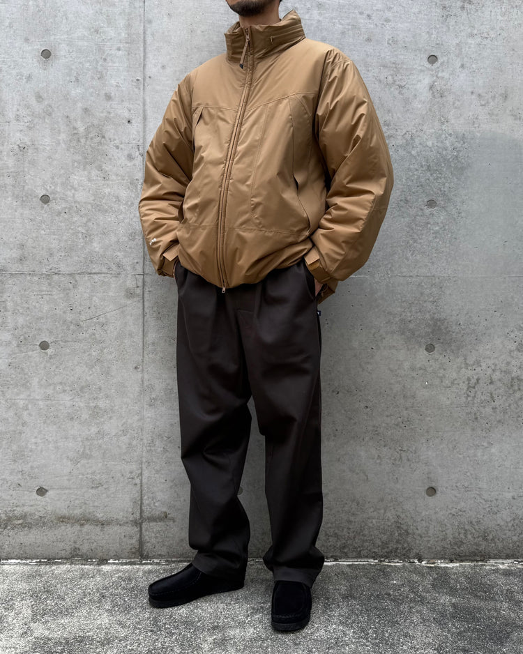 HYKE / PERTEX®️ PUFF JACKET / COYOTE BROWN / 17543