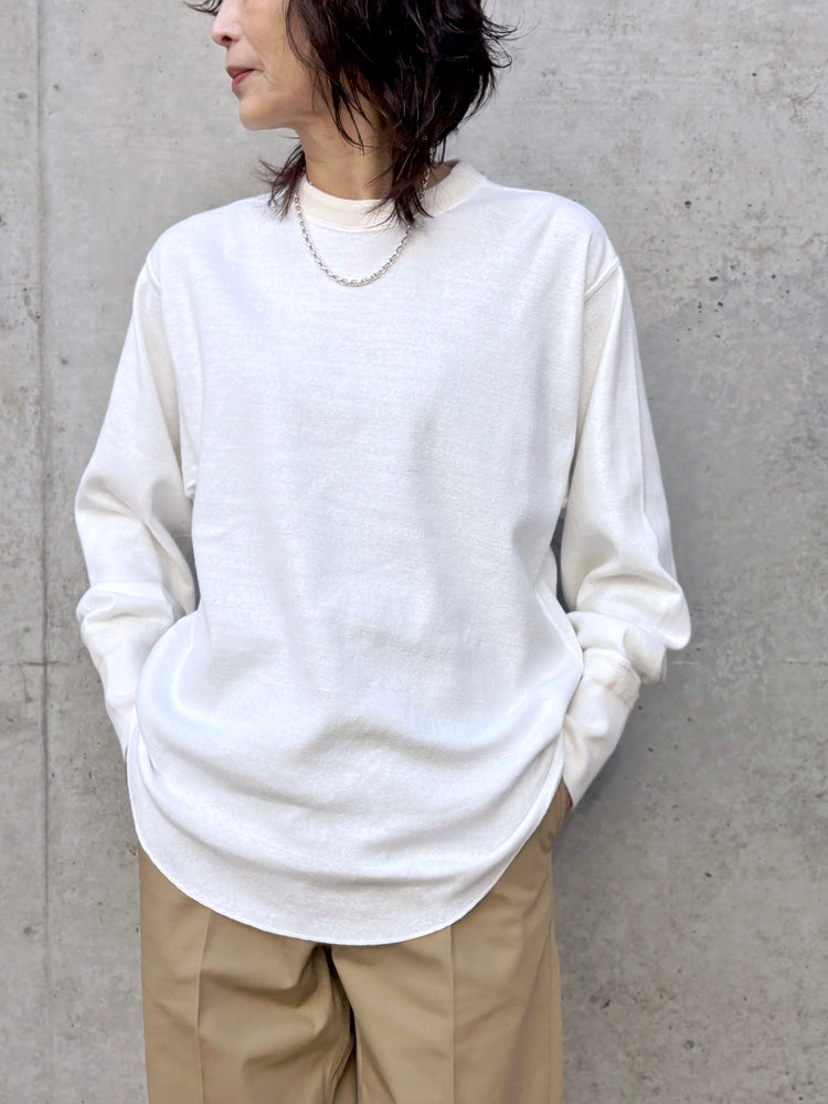 THE SHINZONE / MILITARY PULLOVER / WHITE / 21SMSCU02