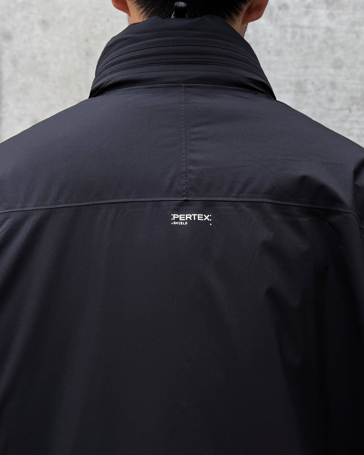 HYKE / PERTEX®️ PUFF JACKET / BLACK / 17543