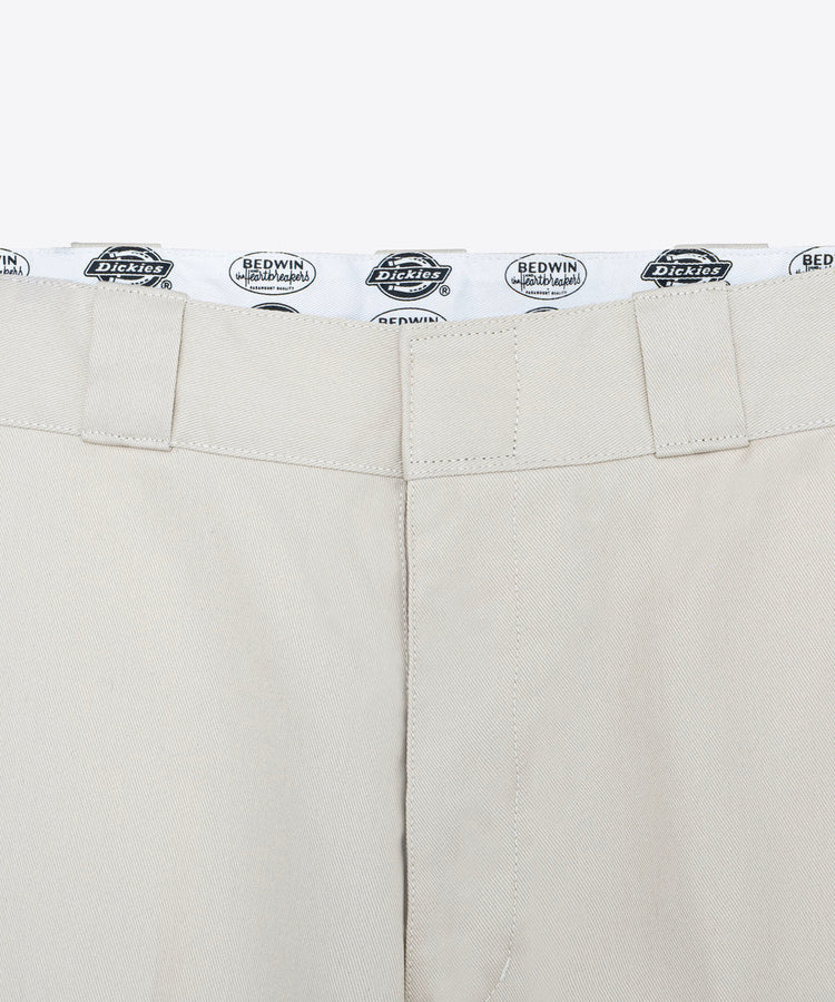BEDWIN & THE HEARTBREAKERS / DICKIES 10L TC PANTS "THUNDERS"・IVORY・26SB4529