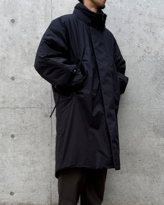 HYKE / PERTEX®️ PUFF PARKA / BLACK / 17542