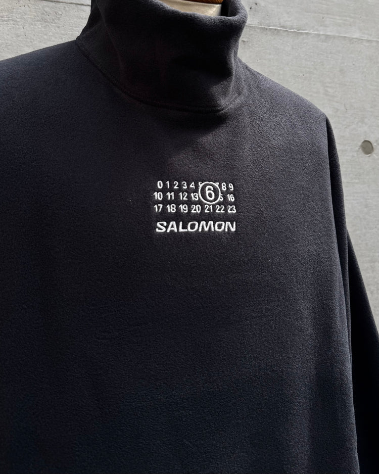 MM⑥ Maison Margiela / Turtle Fleece Top / Black
